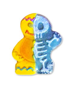 Gingerbread Skeleton BathBomb