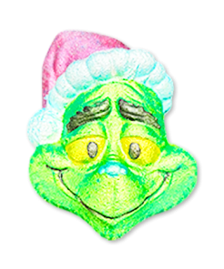 Cartoon Grinch Face